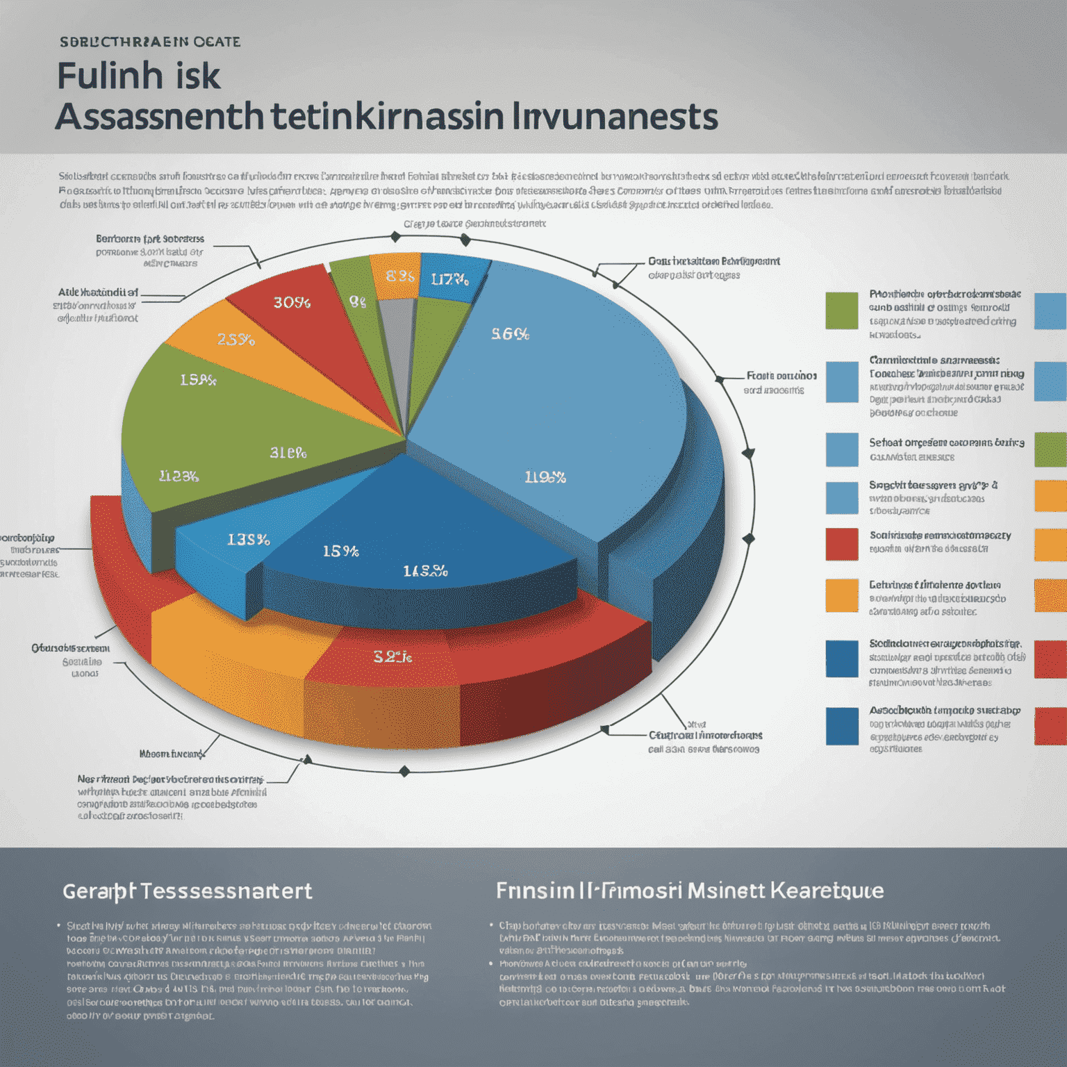 A graph showing risk assessment techniques specific to the Finnish investment market, with key indicators and metrics highlighted