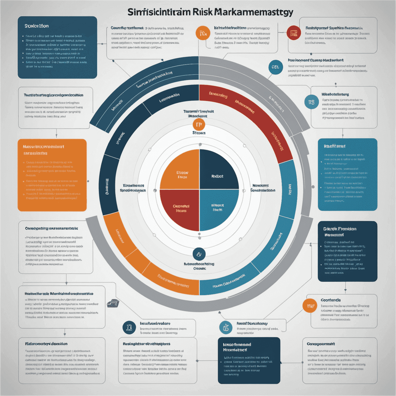 A diagram illustrating a comprehensive risk management strategy for the Finnish market, showing diversification, monitoring, and stress testing components